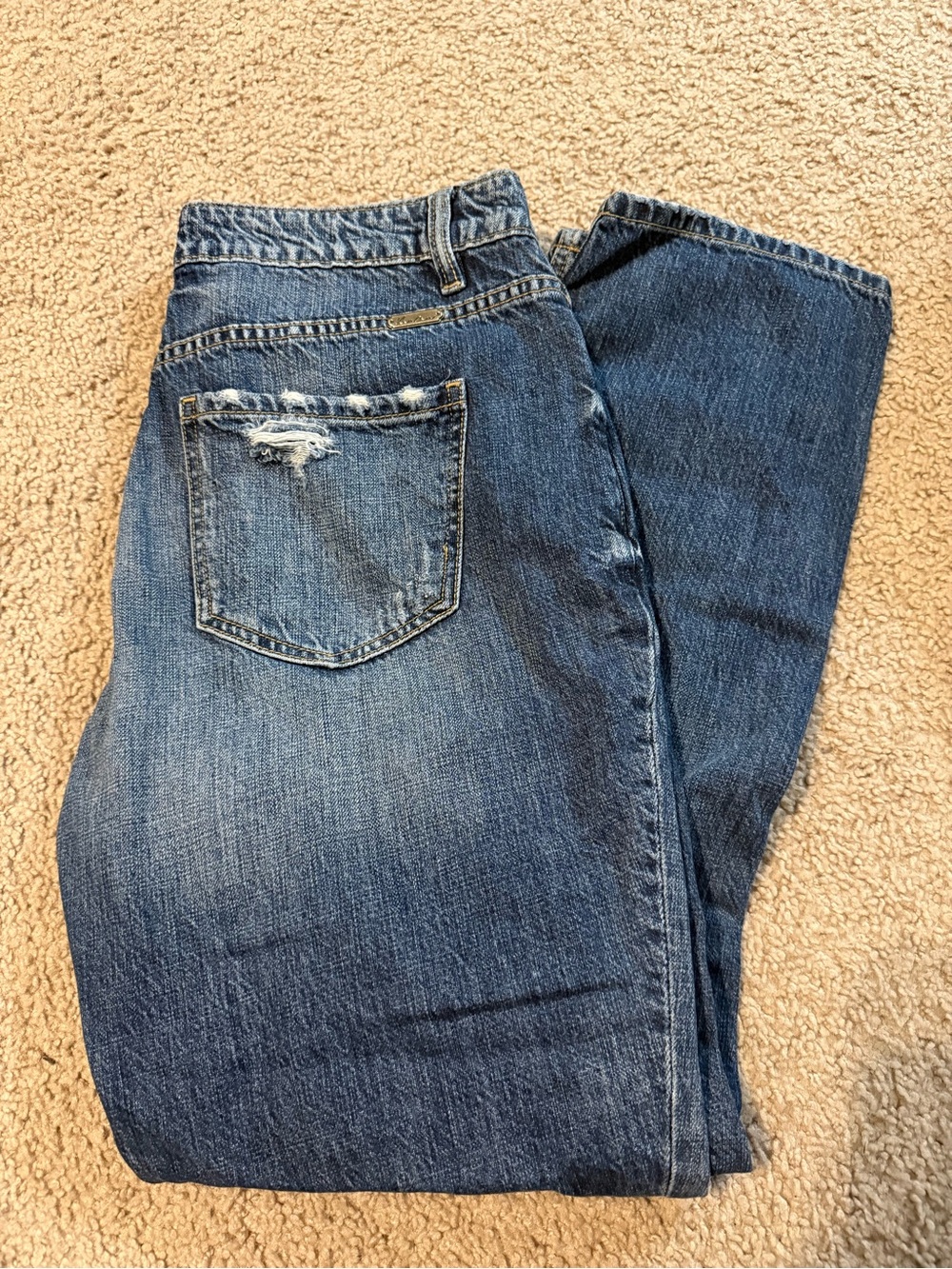 Kancan Distressed Denim Jeans